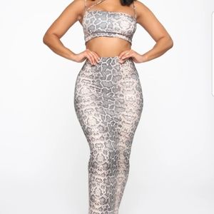 SASSY SNAKE TWO PIECE SET-